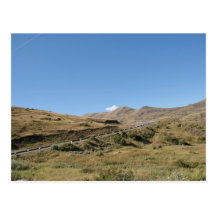 Road in the mountains cartão postal