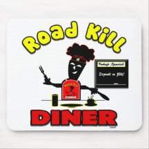 Road Kill Diner Business Mousepad