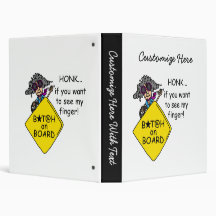 Road Rage Humour Binder