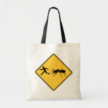 Road Sign- Giant Ant Bag
