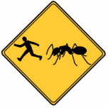 Road Sign- Giant Ant Cut Out Sculpture