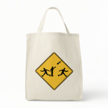 Road Sign- Meteor Tote Bag