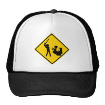 Road Sign Poop Goblin 2 Hat