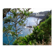 Road to Hana, Maui, Hawaii Post Card
