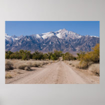 Road to the Sierras Print