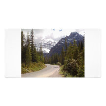 road trip personalized photo card