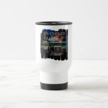 Road Wolf Coffee Mugs