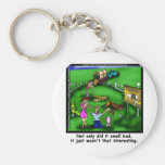 Roadkill Petting Zoo Funny Tees & Gifts Key Chain