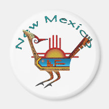 Roadrunner - New Mexico Fridge Magnet