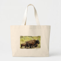 Roaming Buffalo  Canvas Bag