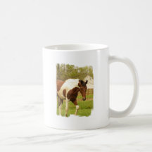 Roaming Paint Horse Coffee Mug