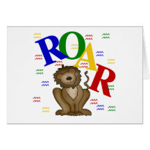 Roar Lion T-shirts and Gifts Card