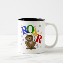 Roar Lion T-shirts and Gifts Coffee Mugs
