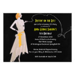 Roaring 20's - Flapper Party Invitations invitations