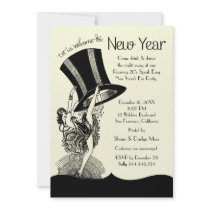 Roaring 20's New Year's Eve Party Announcements