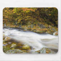 Roaring Brook in fall in Vermont's Green Mousepads