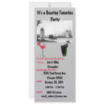 Roaring Twenties Prohibition  Theme Party invitations