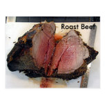 Roast Beef Post Card