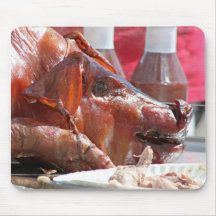 Roasted Pig Mouse Mat