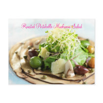 Roasted Portobello Mushroom Salad