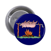 Roasting Pig Button