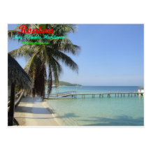 Roatan, Bay Islands, Honduras Post Card