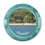 Roatan Porthole Refrigerator Magnet