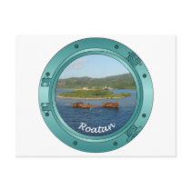 Roatan Porthole Post Card