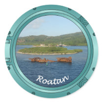 Roatan Porthole Sticker
