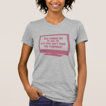 Robbed My TV Women's Petite T-Shirt