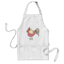 Robbie Rooster Adult Apron aprons
