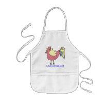 Robbie Rooster  Kids Apron aprons