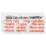 Robeerto' bizness Card rack cards