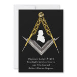 Robert Burns Masonic Supper Invitation