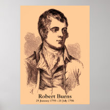 Robert Burns Poster