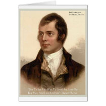 Robert Burns "To Know Her" Love Quote Gifts & Tees cards