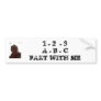 ROBERT_DES_white, ROBERT_DES_white, 1 - 2  - 3A... Bumper Stickers