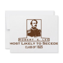 Robert E. Lee- Most Likely to Secede