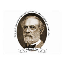 Robert E Lee Postcard