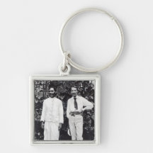 Robert Louis Stevenson and his friend Key Chain