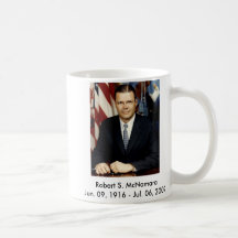 Robert McNamara portrait, Mug