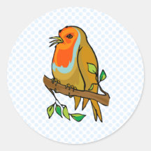Robert Robin Sticker
