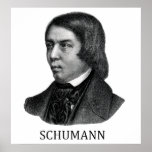 Robert Schumann, black Print