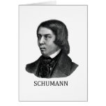 Robert Schumann, noir Cartes De Vœux