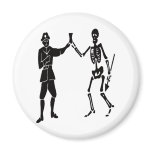 Roberts pirate flag refrigerator magnets