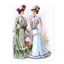 Robes 1901 de cru cartes postales