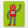 Robi the Retro Robot Mousepad
