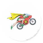 Robin & Cycle stickers