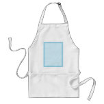 Robin Egg Blue Tone on Tone Hibiscus Apron