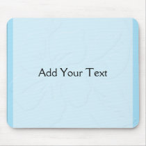 Robin Egg Blue Tone on Tone Hibiscus